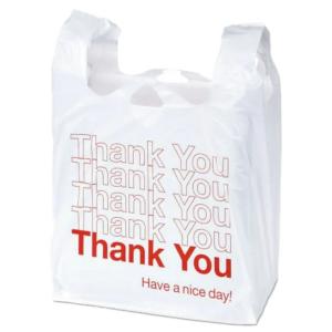 10"x6"x20" Plastic T-Shirt Bag Medium 700/cs